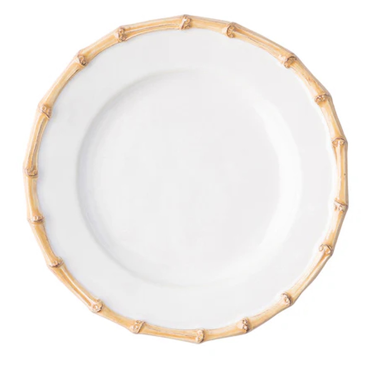 Juliska Classic Bamboo Natural Dinnerware - Side/Cocktail Plate - Natural